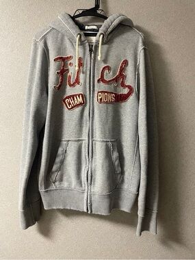 Abercrombie distressed hoodie XXL